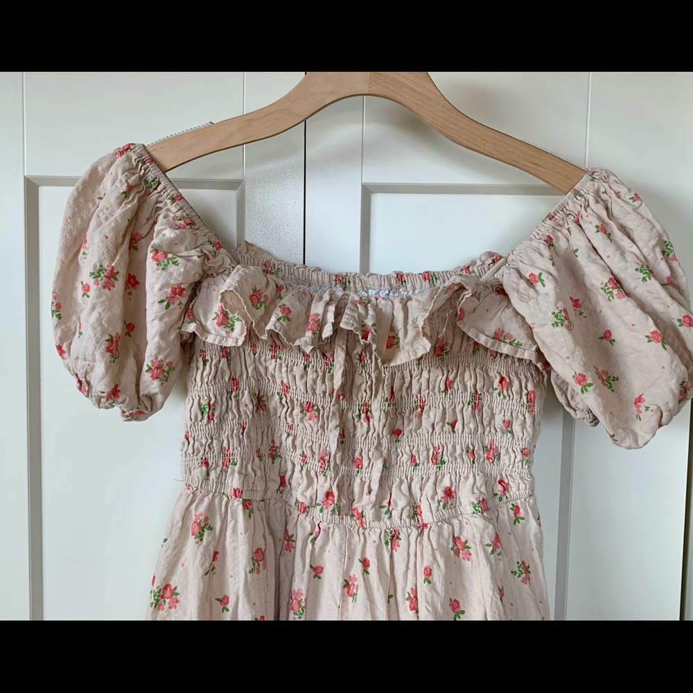Cottagecore puff sleeve dress!